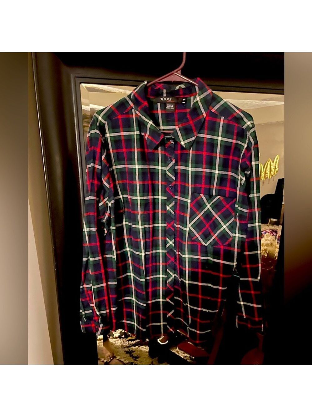 Moas Blue Strip Button down